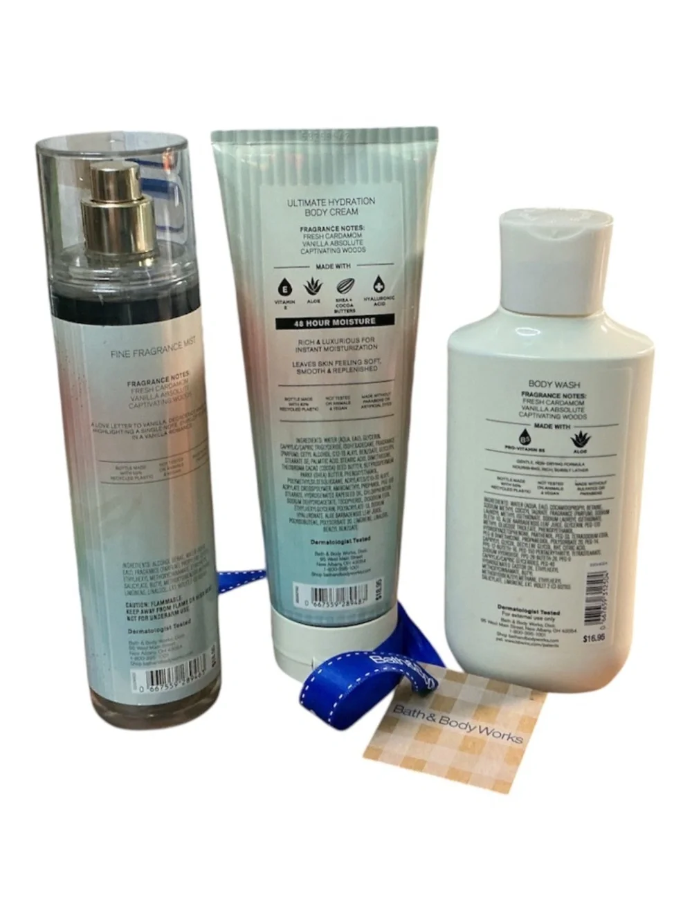 BATH AND BODY VANILLA ROMANCE COLLECTION